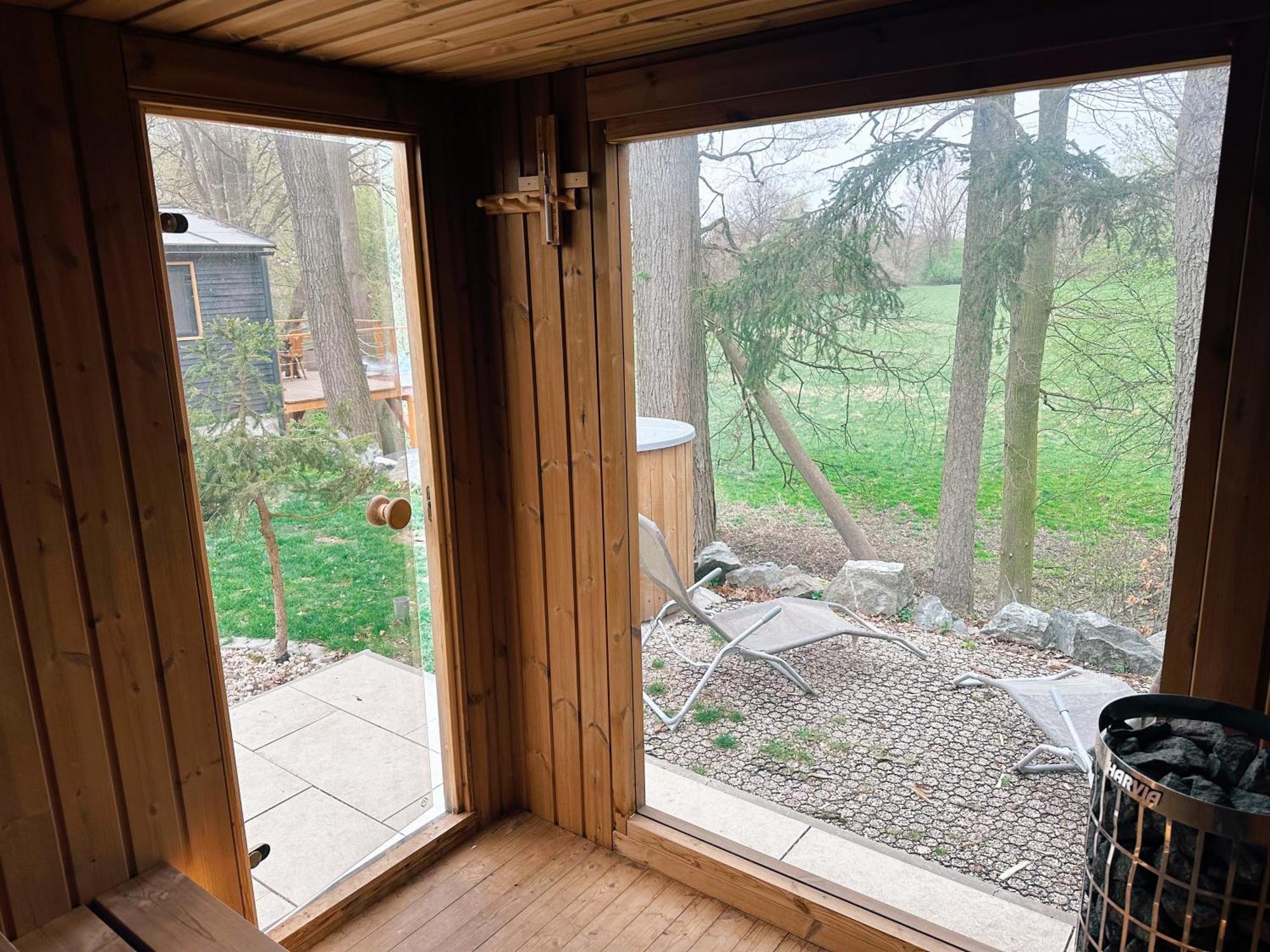 Wellness Chata Hideaway Se Saunou A Virivkou Třebechovice pod Orebem Exterior foto